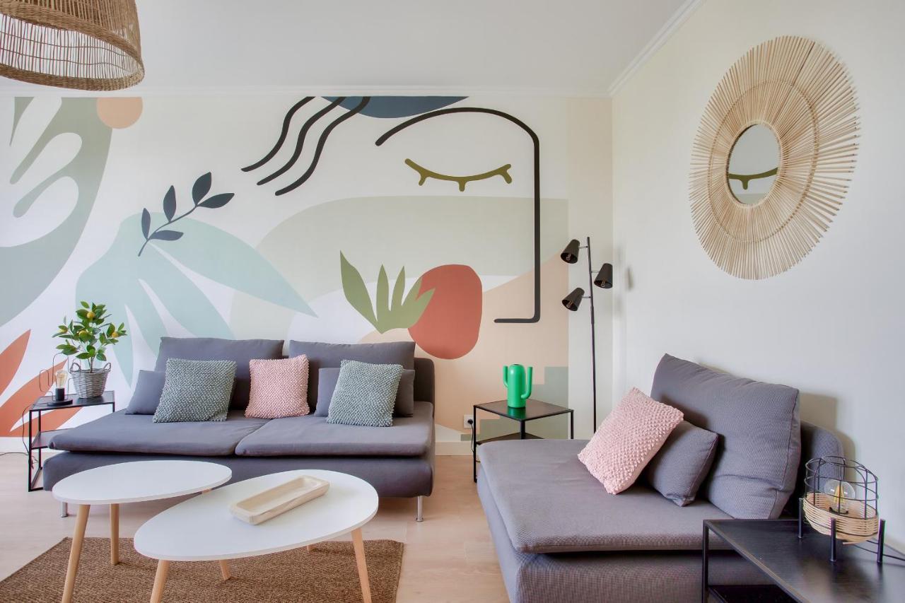 Escapade Sur L'Ile De Nantes Avec Vue Sur La Loire Apartment Luaran gambar
