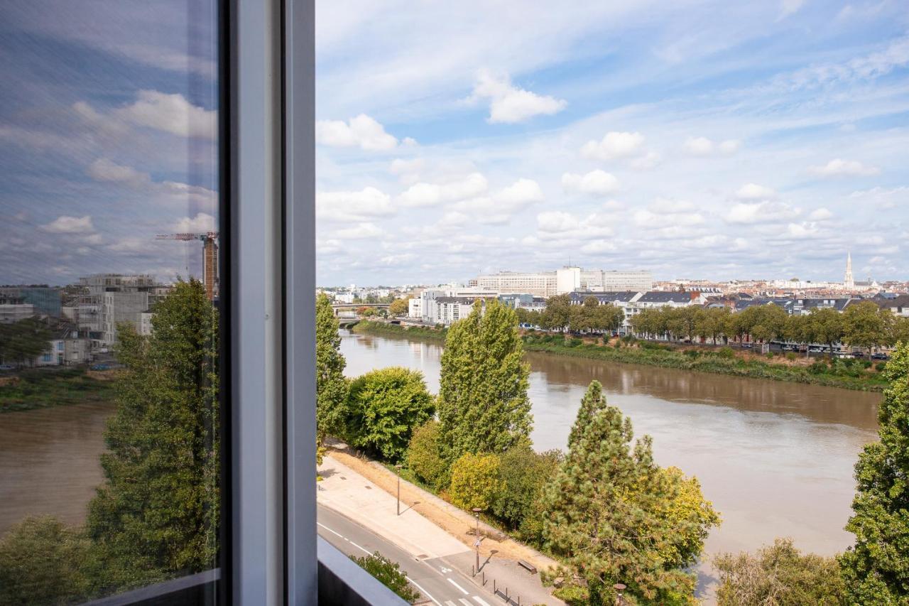 Escapade Sur L'Ile De Nantes Avec Vue Sur La Loire Apartment Luaran gambar